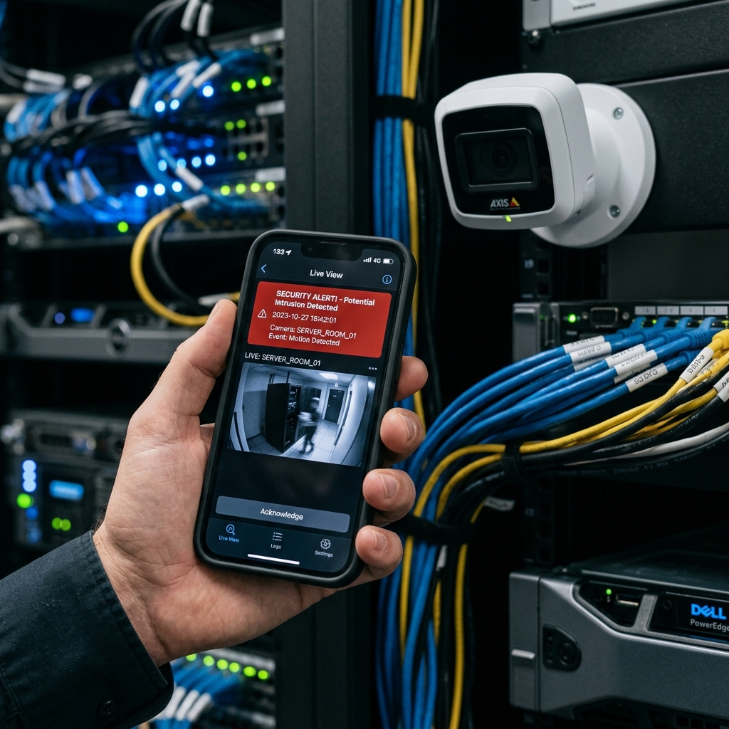 Tecnologia de Câmeras IPs no Smartphone