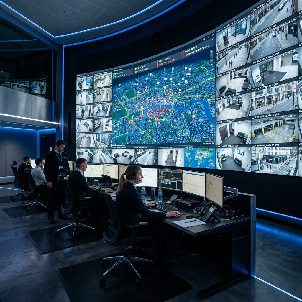 Monitoramento de Alarmes e Câmeras